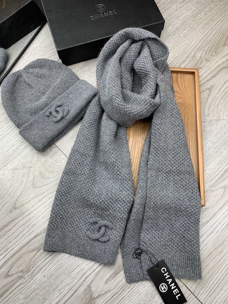 Chanel Caps Scarfs